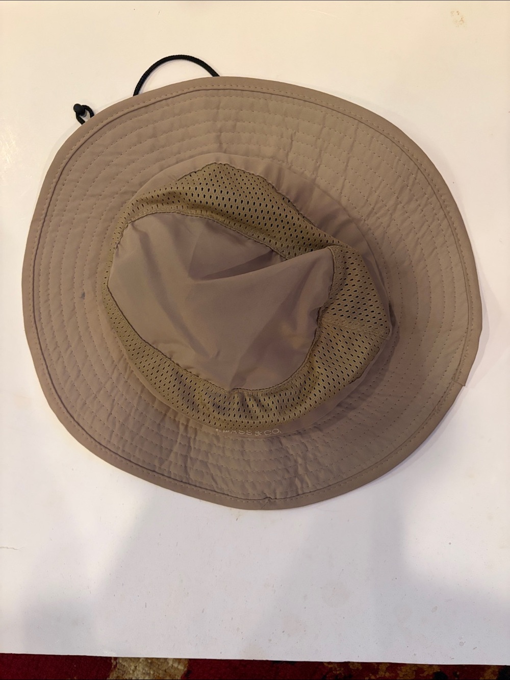 G.H. Bass & Co. Lightweight Wide-Brim Bucket Hat - Taupe